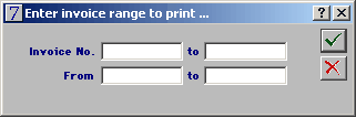 print invoices